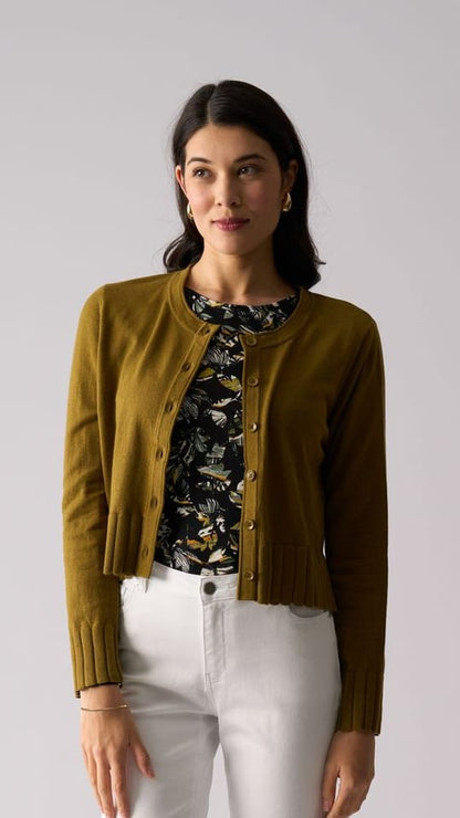 FOIL Cardigans Foil Seams Natural Sweater - Multiple Colors Foil Seams Natural Sweater - Multiple Colors