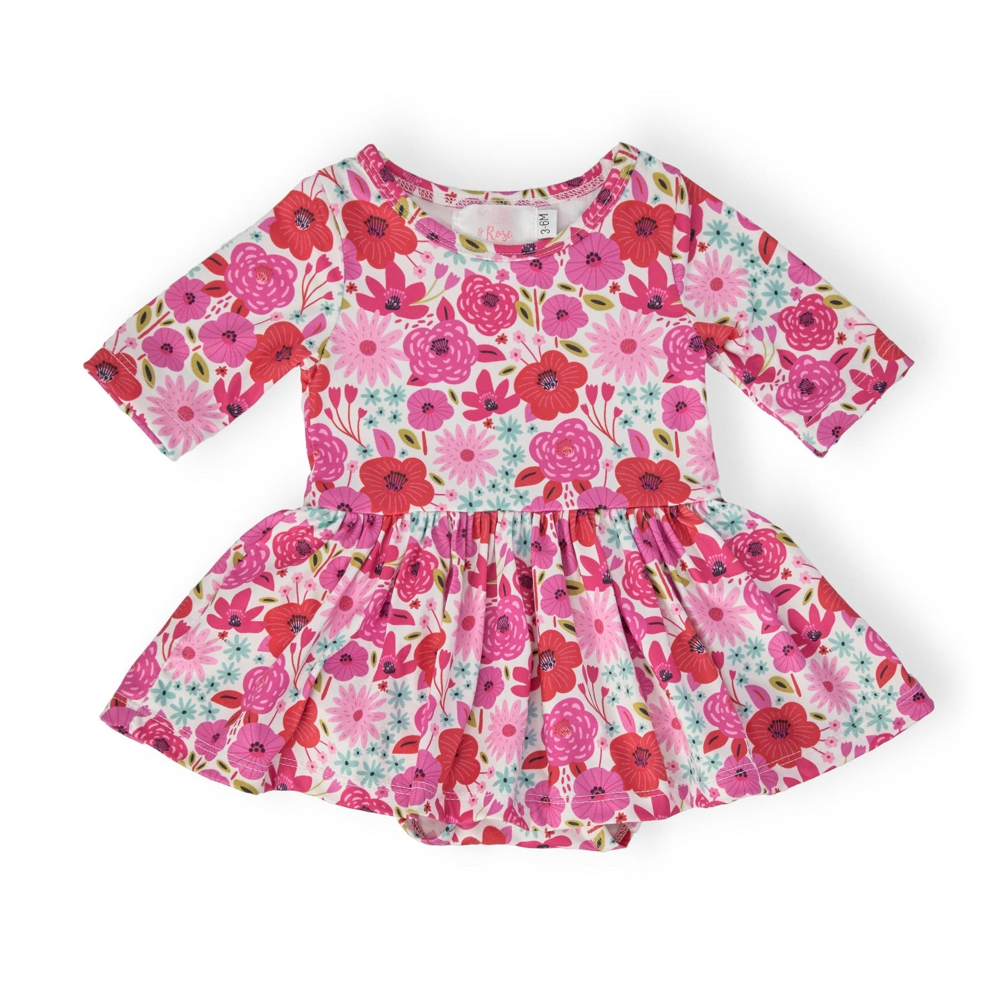 Mila & Rose Children's Clothing Mila & Rose Twirl Bodysuit - Multiple Prints 85664478 Mila & Rose Twirl Bodysuit - Multiple Prints