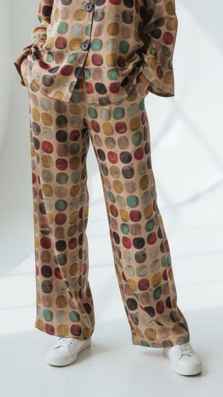 Shana Apparel Pants Shana Apparel Airflow Wide Leg Pant Shana Apparel Airflow Wide Leg Pant Circles