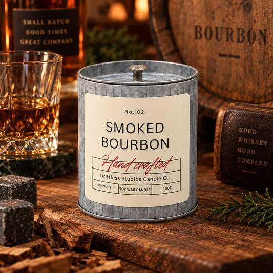 Driftless Studios Candles Smoked Bourbon Soy Candle Smoked Bourbon Soy Candle