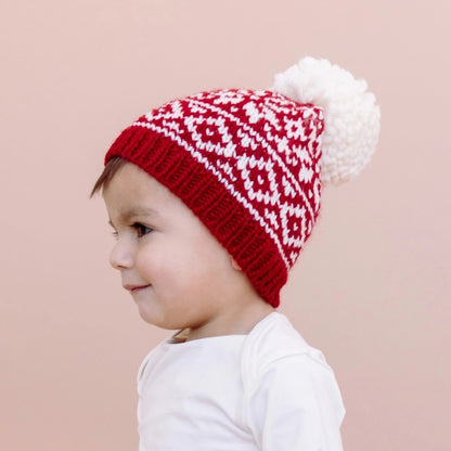 Blueberry Hill Snowflake Hat
