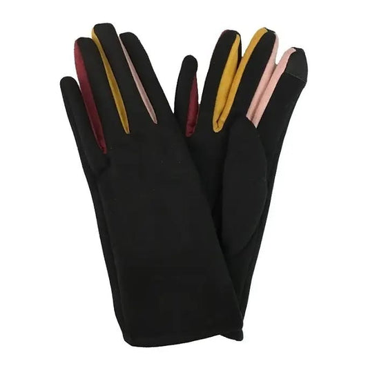 J & X Gloves Spectrum Color-Block Texting Gloves - Multiple Colors Spectrum Color-Block Texting Gloves - Multiple Colors