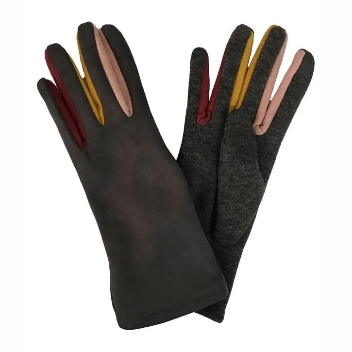 J & X Gloves Spectrum Color-Block Texting Gloves - Multiple Colors Spectrum Color-Block Texting Gloves - Multiple Colors