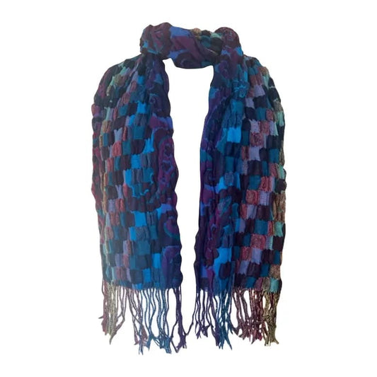J & X Scarves Squares Knit Scarf Squares Knit Scarf
