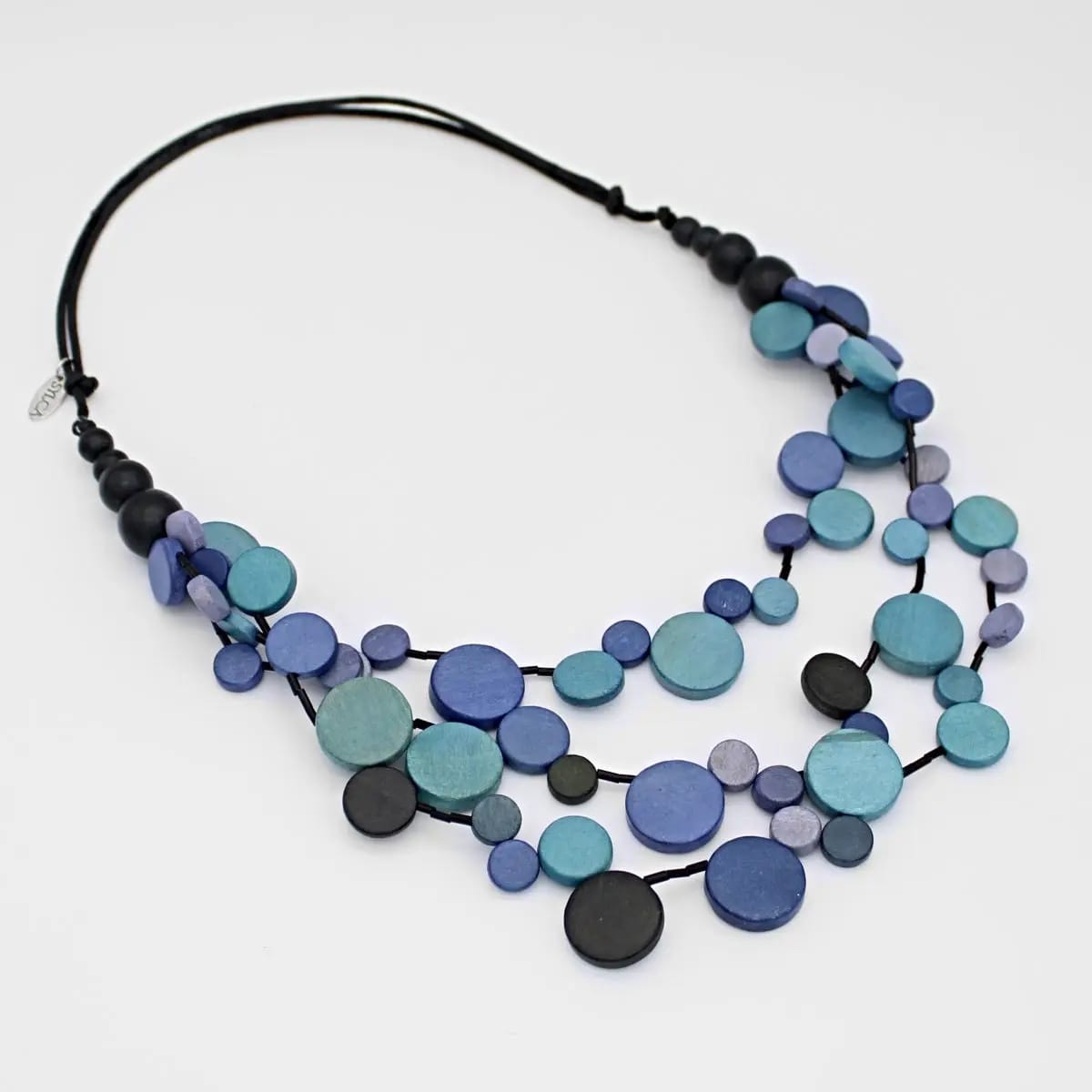 Sylca Designs Necklaces Sylca Multi Strand Millie Necklace - Multiple Colors Sylca Multi Strand Millie Necklace - Multiple Colors
