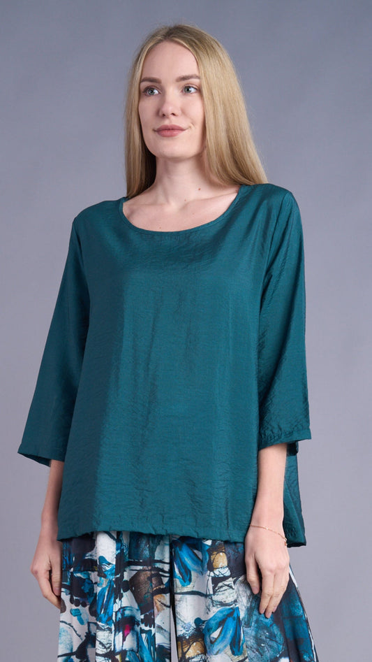 Shana Apparel Parachute 3/4 Sleeve Pullover - Multiple Colors