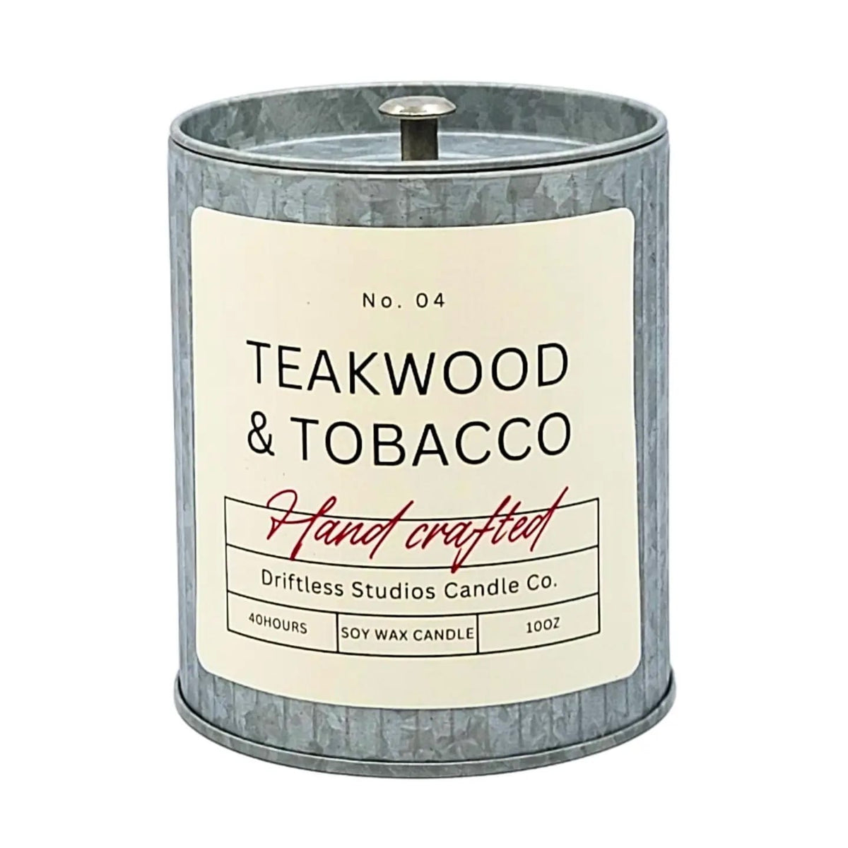 Driftless Studios Candles Teakwood & Tobacco Soy Candle Teakwood & Tobacco Soy Candle