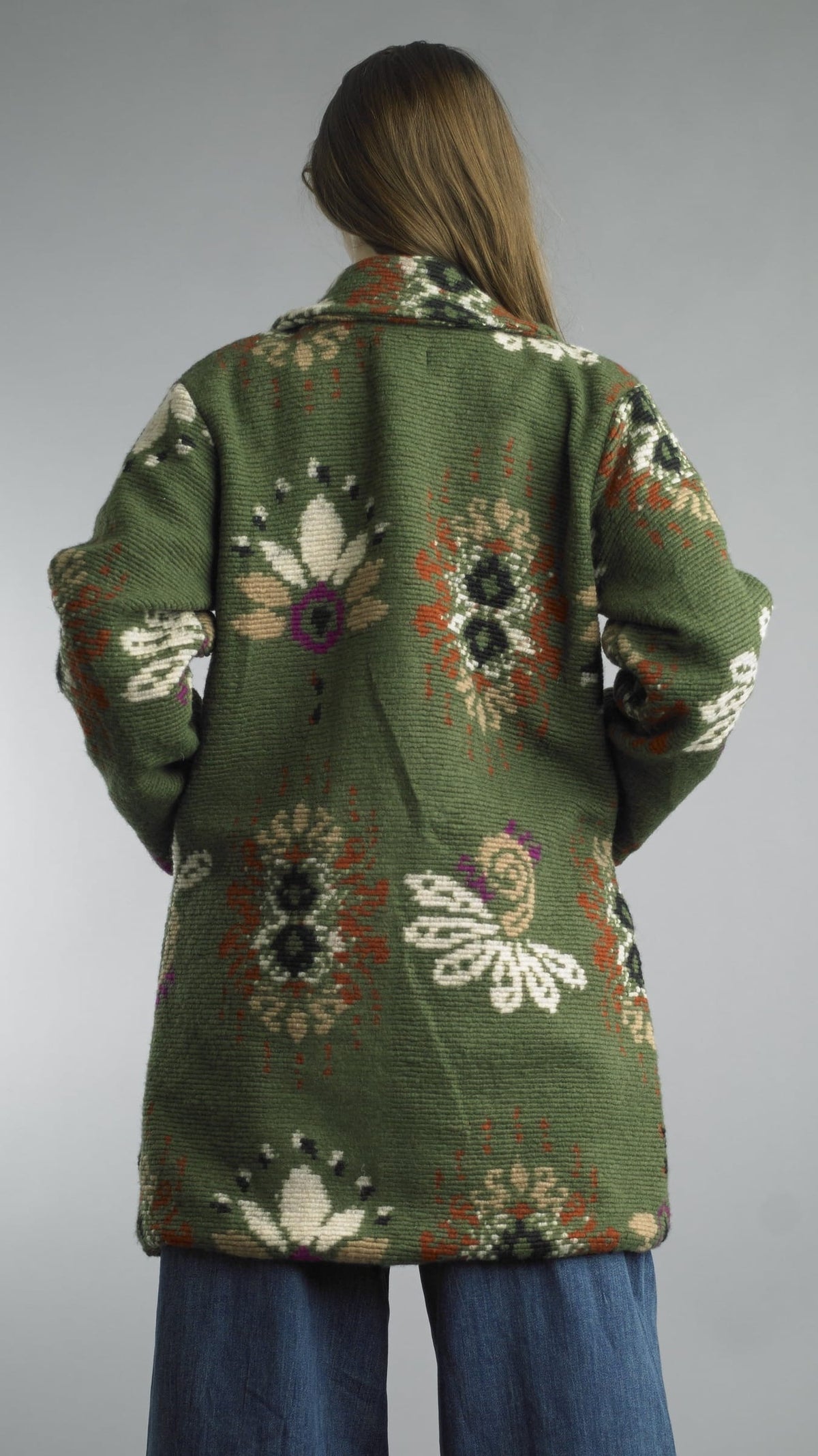Tempo Paris Jackets Tempo Paris Floral Tapestry Long Jacket Tempo Paris Floral Tapestry Long Jacket
