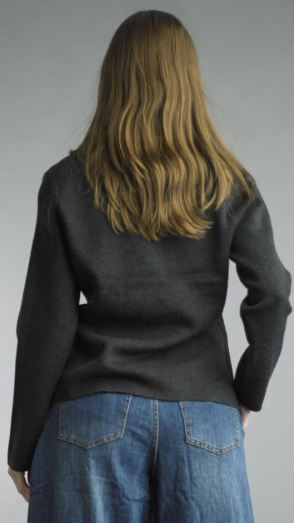 Tempo Paris Jackets Tempo Paris Sweater Blazer Tempo Paris Sweater Blazer