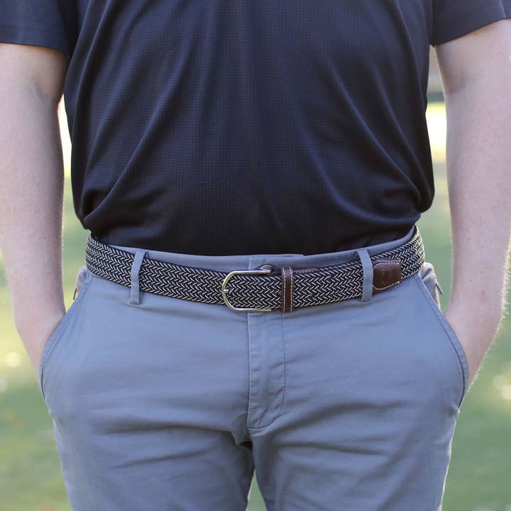 Roostas Men's Belts Roostas The Maui Woven Stretch Belt Roostas The Maui Woven Stretch Belt
