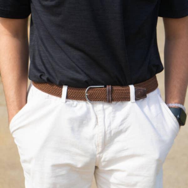 Roostas Men's Belts Roostas The Mojave Woven Stretch Belt Roostas The Mojave Woven Stretch Belt