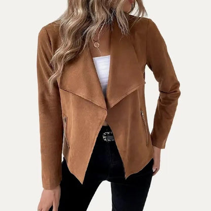 The Moment Collection Jackets The Moment Collection Vegan Suede Jacket - Multiple Colors The Moment Collection Vegan Suede Jacket - Multiple Colors