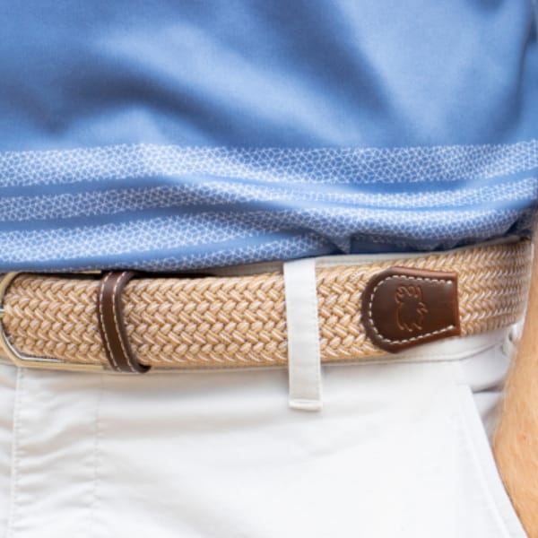 Roostas Men's Belts Roostas The Sanibel Woven Stretch Belt Roostas The Sanibel Woven Stretch Belt