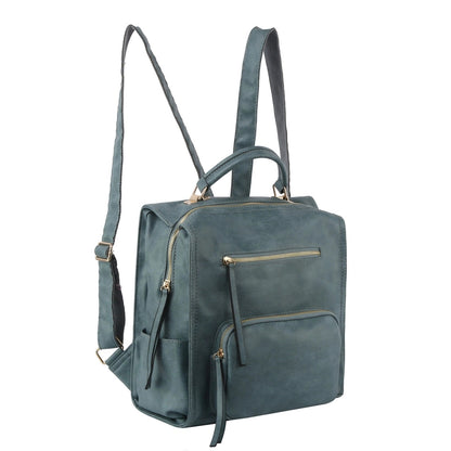 Handbag Factory Corp Backpack Travel Purse - Multiple Colors