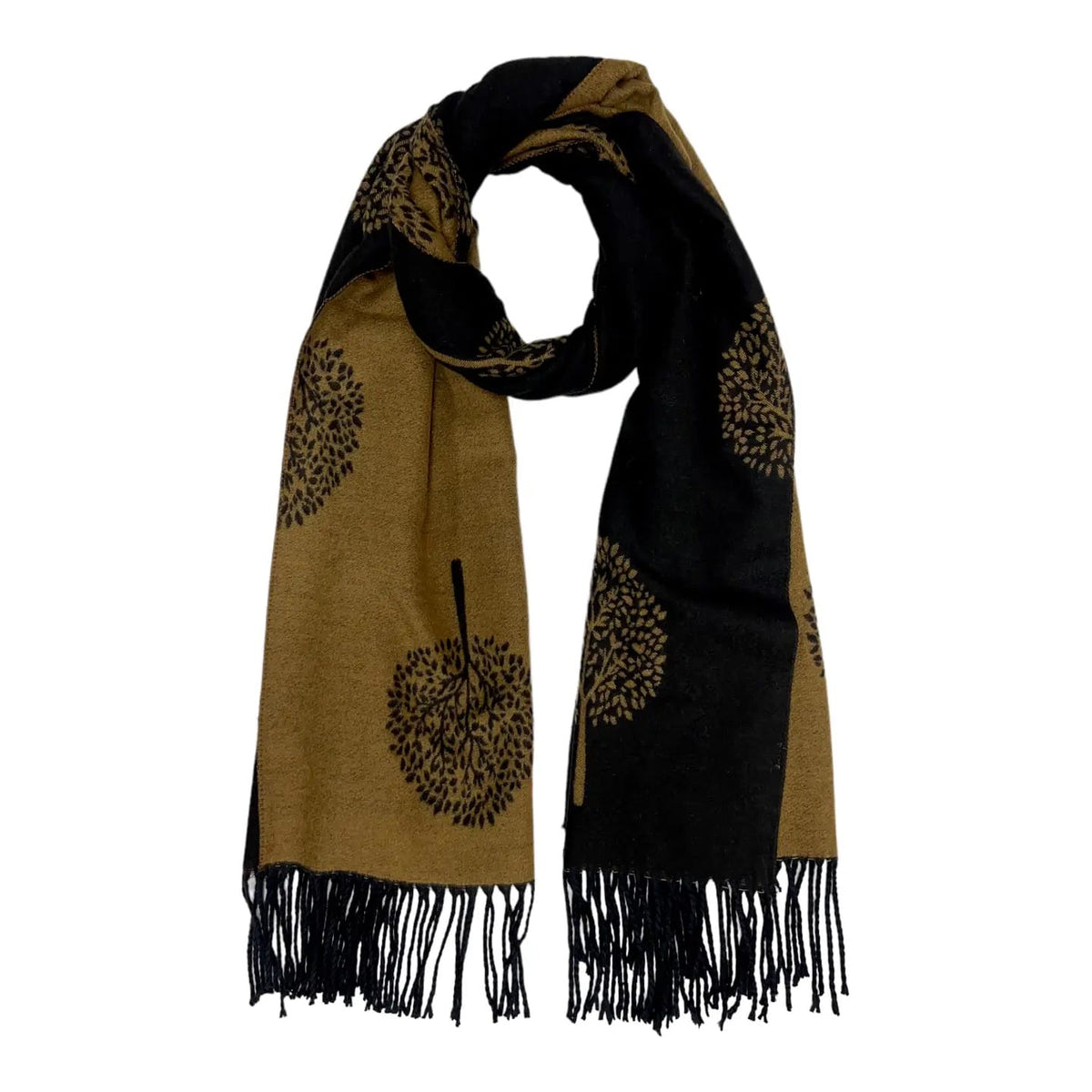 London Scarves Scarves Tree of Life Reversible Cashmere Scarf - Multiple Colors Tree of Life Reversible Cashmere Scarf - Multiple Colors