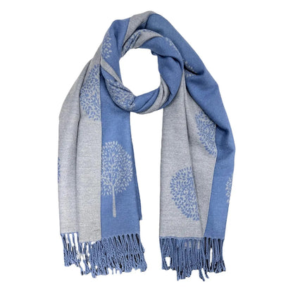 London Scarves Scarves Tree of Life Reversible Cashmere Scarf - Multiple Colors Tree of Life Reversible Cashmere Scarf - Multiple Colors