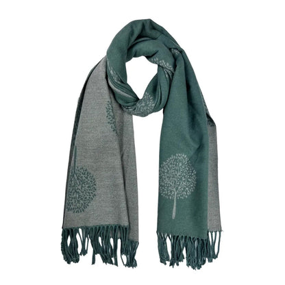 London Scarves Scarves Tree of Life Reversible Cashmere Scarf - Multiple Colors Tree of Life Reversible Cashmere Scarf - Multiple Colors