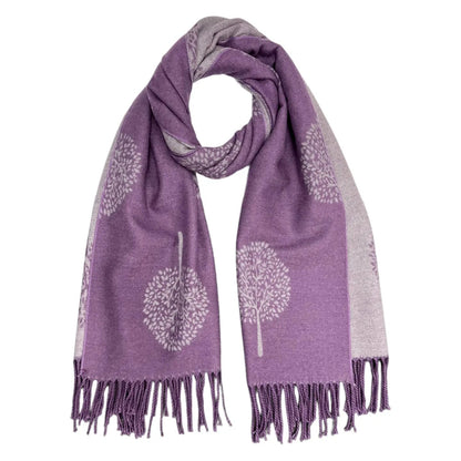 London Scarves Scarves Tree of Life Reversible Cashmere Scarf - Multiple Colors Tree of Life Reversible Cashmere Scarf - Multiple Colors