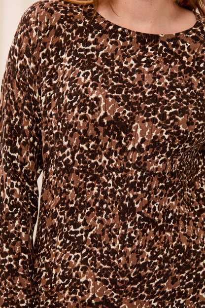 Tribal Cable Crew Neck Sweater