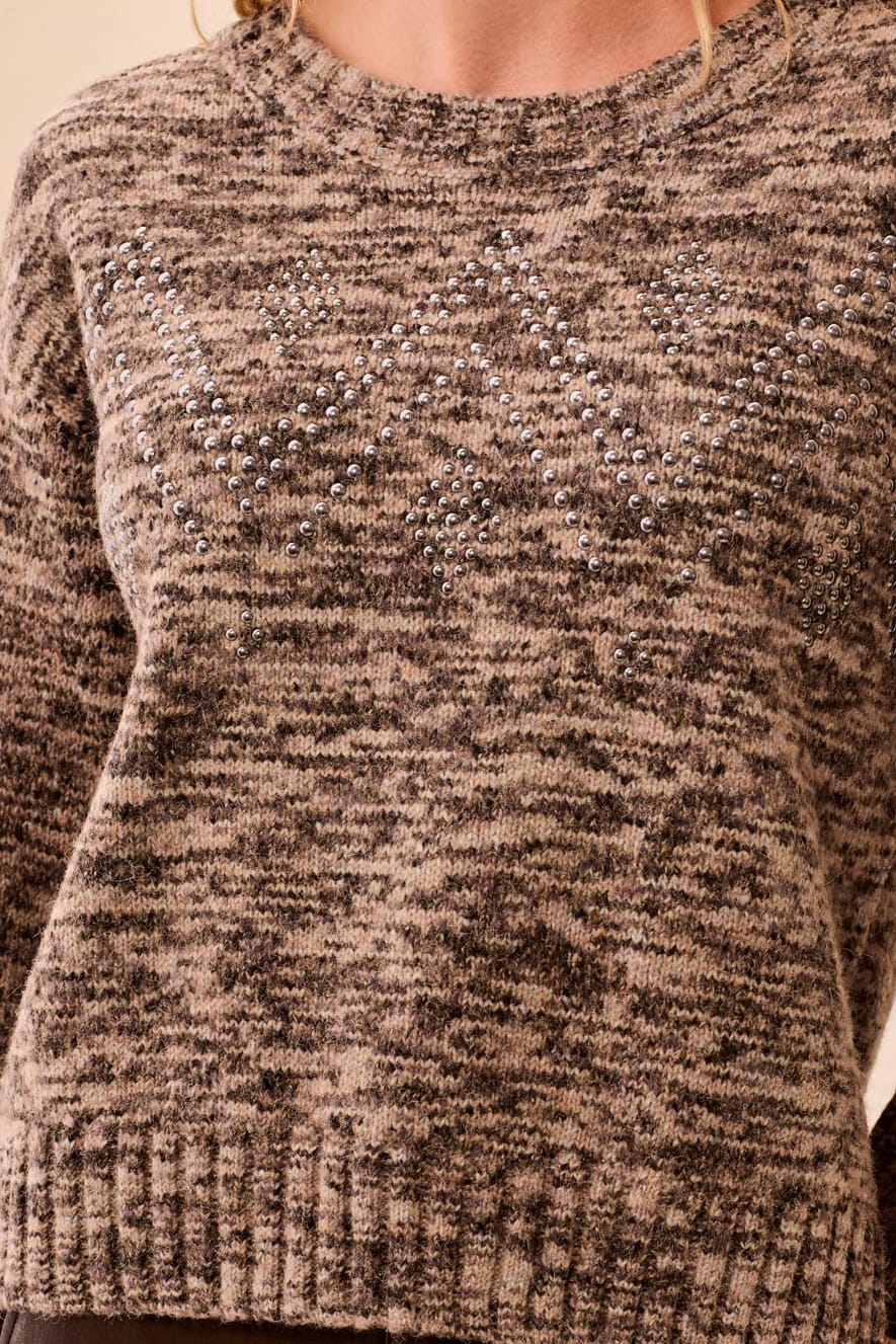 Tribal Sweaters Tribal Lofty Crew Neck Sweater Tribal Lofty Crew Neck Sweater