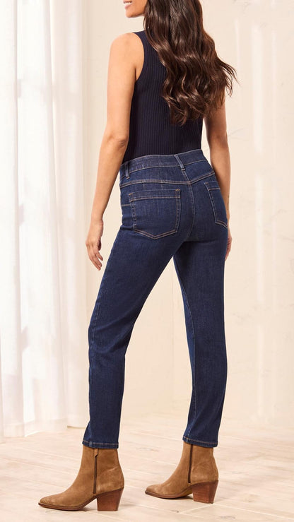 Tribal Sophia Curvy Huggings Slim Ankle Jean - Multiple Colors