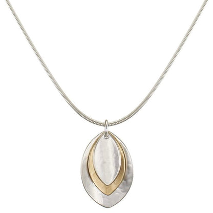 Marjorie Baer Necklaces Marjorie Baer Necklace - N0672D 11842014 Marjorie Baer Necklace - N0672D gold silver brass