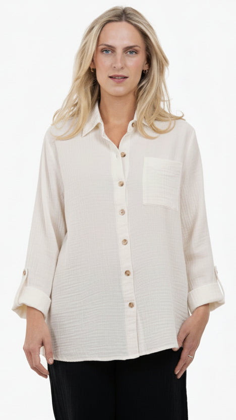 Shannon Passero Cotton Gauze Kesha Top - Multiple Colors