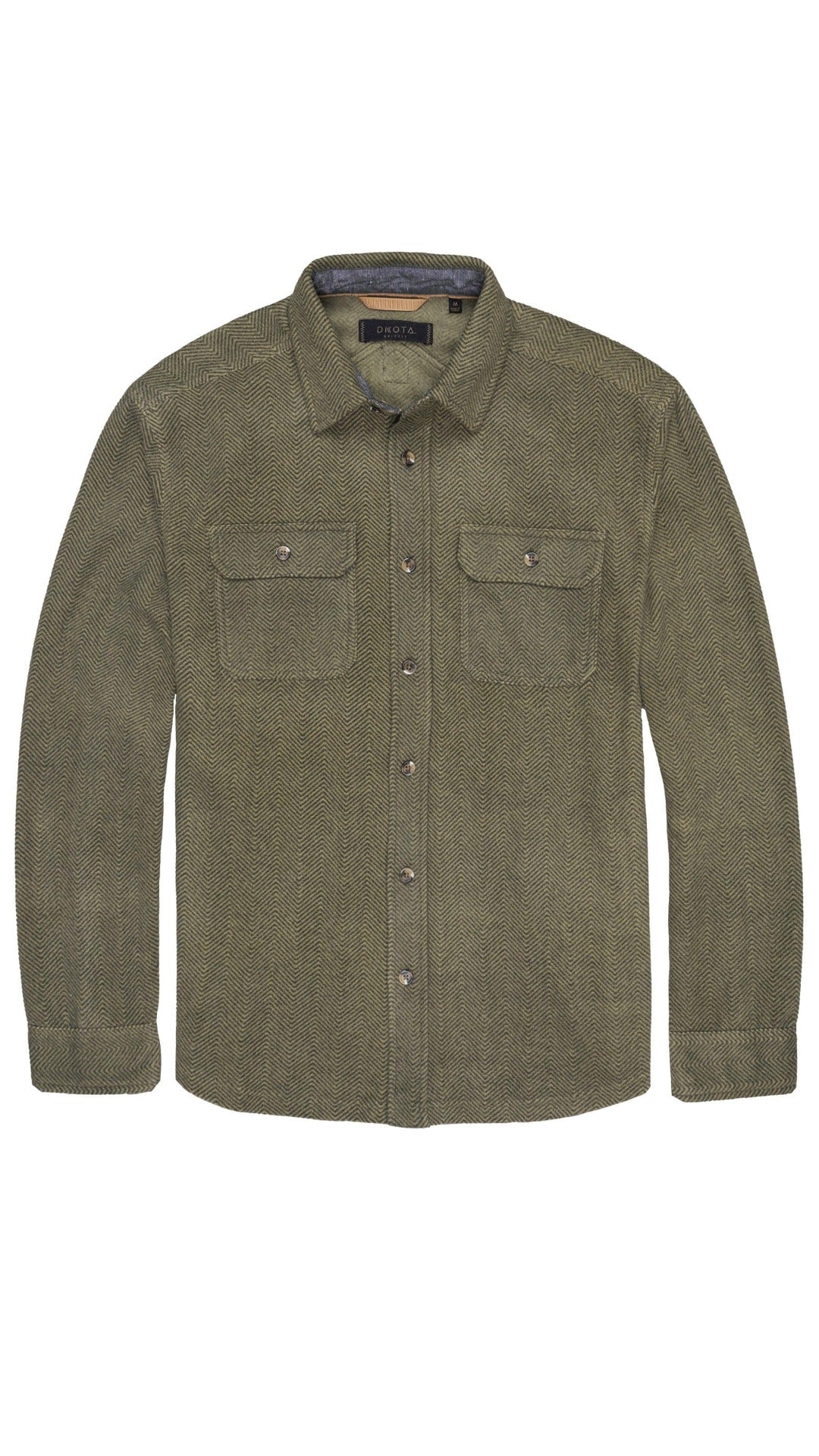 Dkota Grizzly Ozzy Herringbone Shirt - Multiple Colors