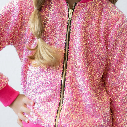 Mila & Rose Sequin Jacket - Multiple Colors