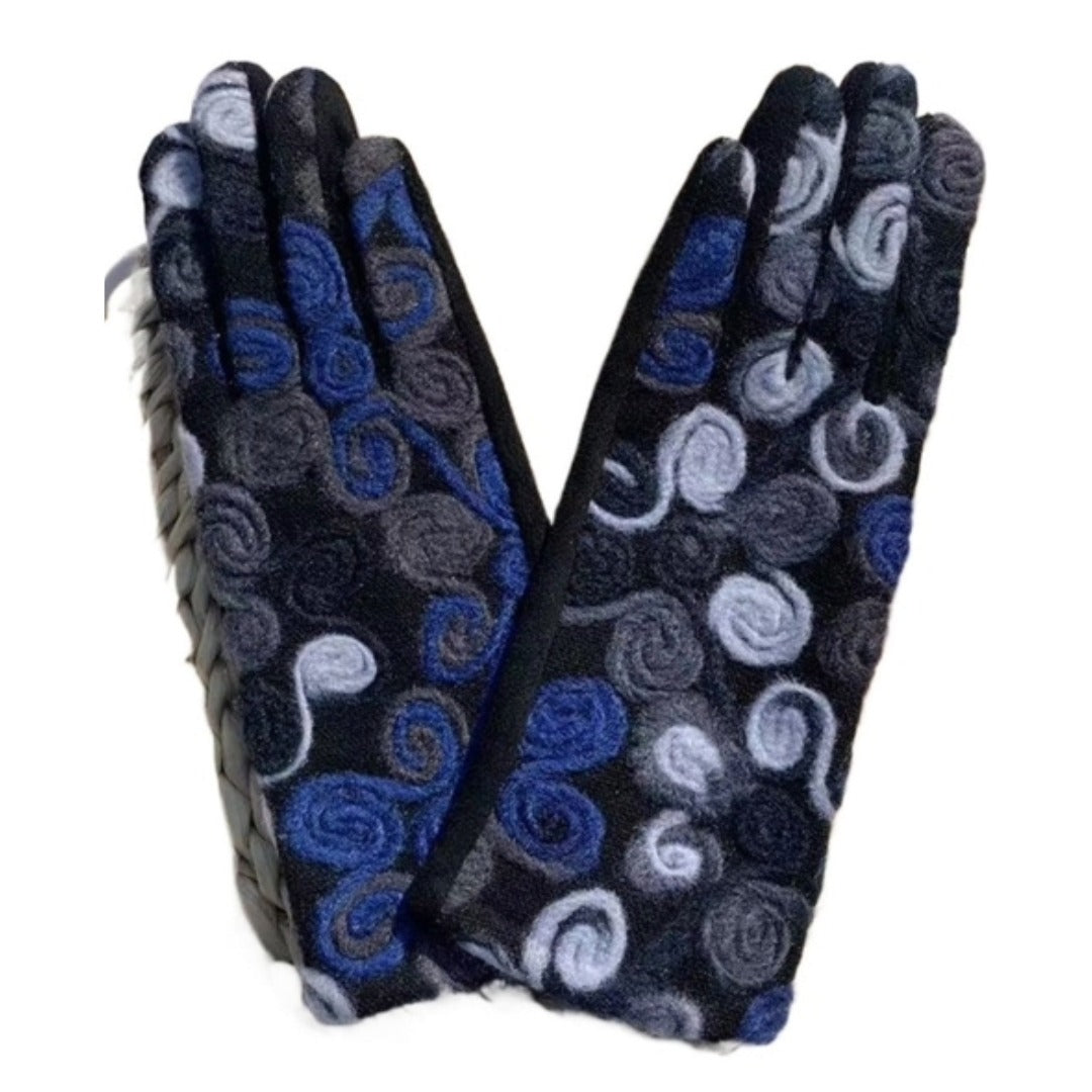 Retro Color Block Glove - Multiple Colors