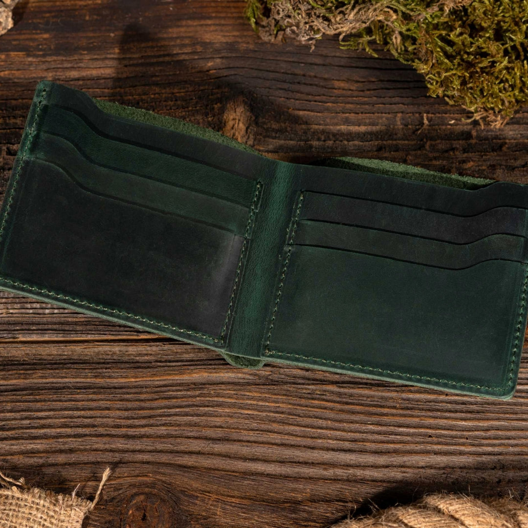 American Leather Goods Bifold Wallet - Multiple Colors