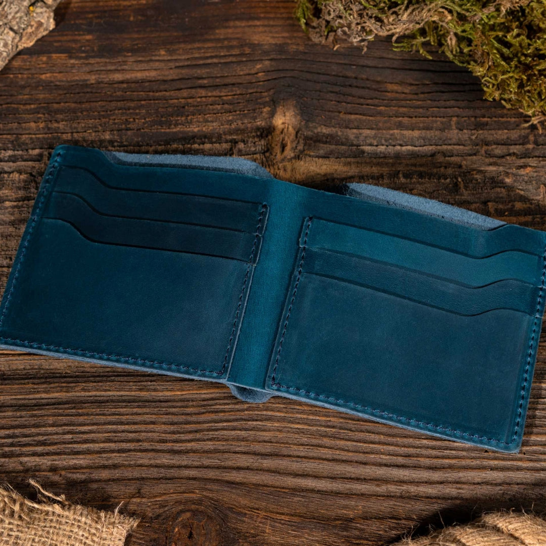 American Leather Goods Bifold Wallet - Multiple Colors
