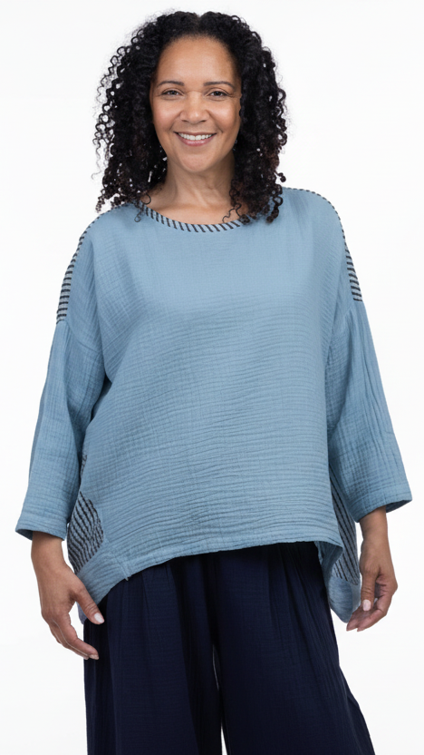 Shannon Passero Cotton Gauze The Lara Pullover - Multiple Colors