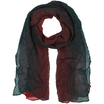 Fraas Ombre Web Plisse Scarf