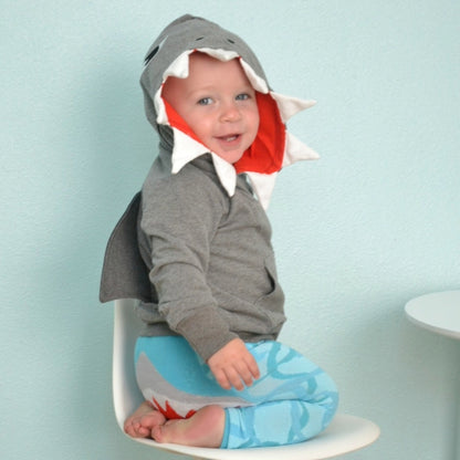 Doodle Pants Shark 3D Hoodie