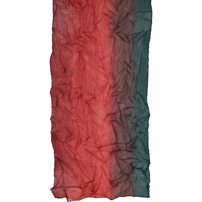 Fraas Ombre Web Plisse Scarf