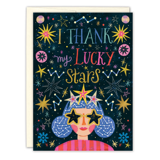 Thank My Lucky Stars Friendship Card
