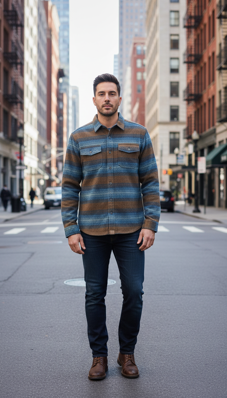 Dkota Grizzly Bowie Button Up Flannel