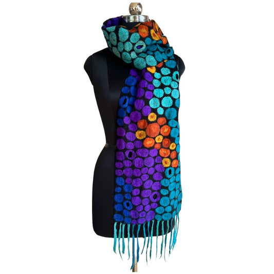 Pomegranate Moon Stepping Stone Scarf