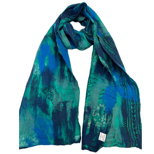 Felt Sari Scarf - Multiple Colors