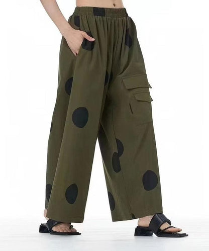 Vanite Pants Vanite Dot Pant with Cargo Pocket 99914206 Vanite Dot Pant with Cargo Pocket