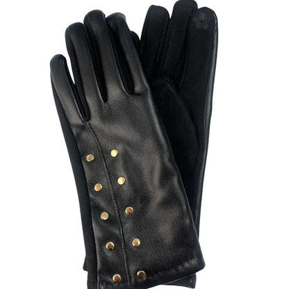 Marcus Adler Gloves Vegan Leather Stud Gloves Vegan Leather Stud Gloves