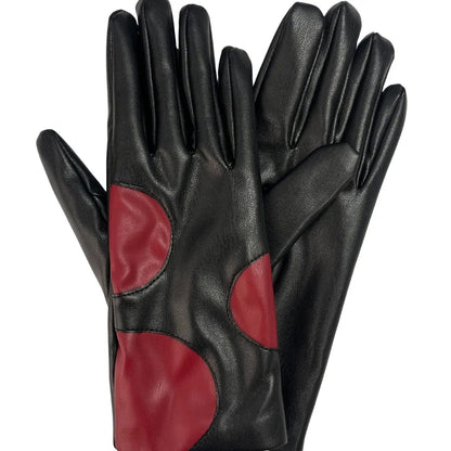 Marcus Adler Gloves Vegan Polka Dot Gloves Vegan Polka Dot Gloves