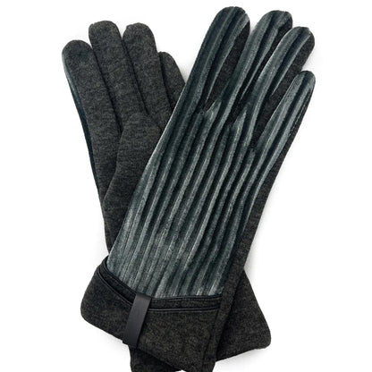 Marcus Adler Gloves Velvet Ribbed Talia Gloves - Multiple Colors Velvet Ribbed Talia Gloves - Multiple Colors