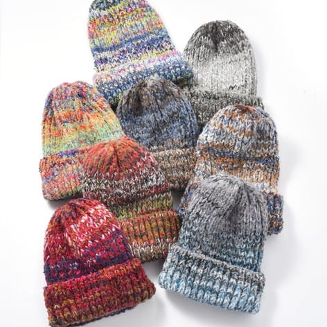 Funkyrel Limited Men's Hats Haila Vintage Gradient Knit Beanie - Multiple Colors Haila Vintage Gradient Knit Beanie - Multiple Colors