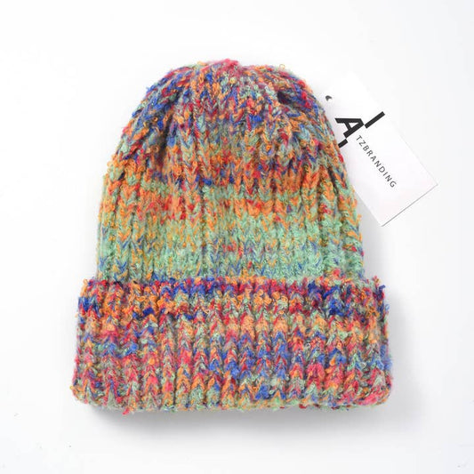 Funkyrel Limited Men's Hats Haila Vintage Gradient Knit Beanie - Multiple Colors 33032414 Haila Vintage Gradient Knit Beanie - Multiple Colors