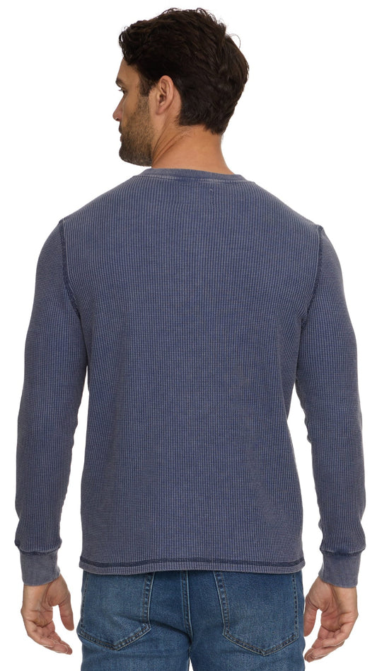 Flag & Anthem Men's Tees Flag & Anthem Vintage Soft Waffle Henley Shirt - Multiple Colors Flag & Anthem Vintage Soft Waffle Henley Shirt - Multiple Colors