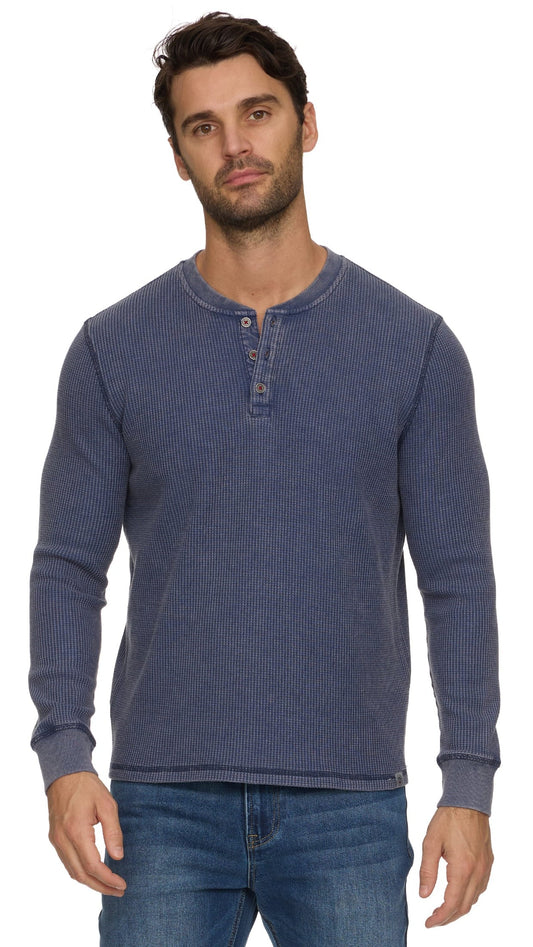 Flag & Anthem Men's Tees Flag & Anthem Vintage Soft Waffle Henley Shirt - Multiple Colors 49559774 Flag & Anthem Vintage Soft Waffle Henley Shirt - Multiple Colors