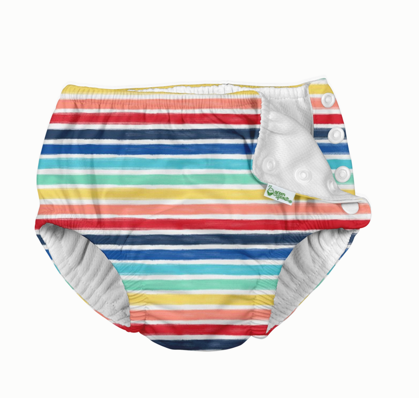 Green Sprouts Snap Reusable Absorbent Swimsuit Diaper - Multiple Prints/Colors