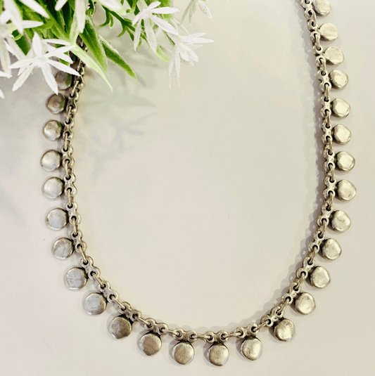 Volare Necklaces Volare Anatolian Pebble Necklace - Multiple Metals #2619 Volare Anatolian Pebble Necklace - Multiple Metals #2619
